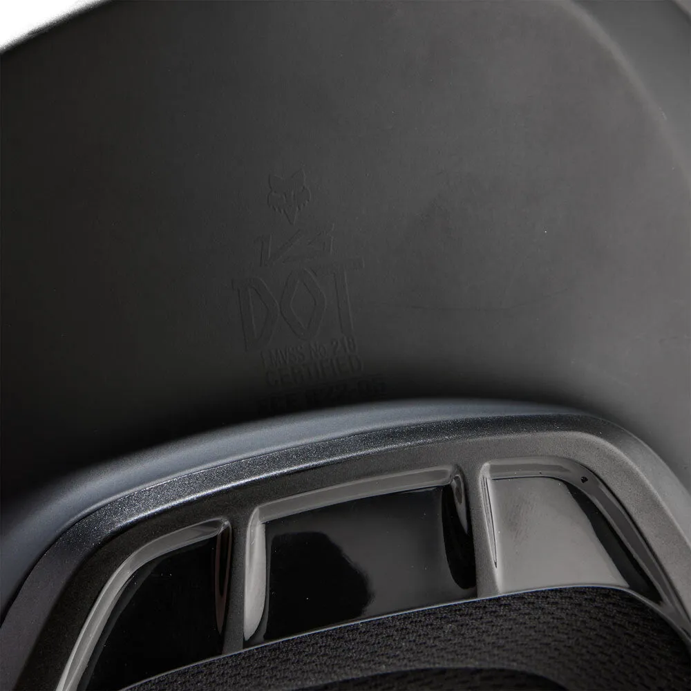 Fox - 2025 Youth V3 Solid Matt Black Helmet