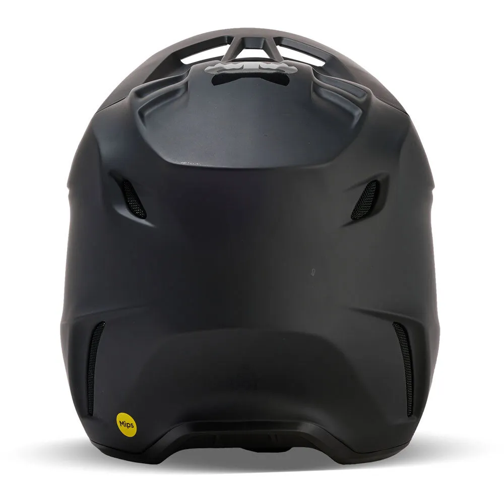 Fox - 2025 Youth V3 Solid Matt Black Helmet