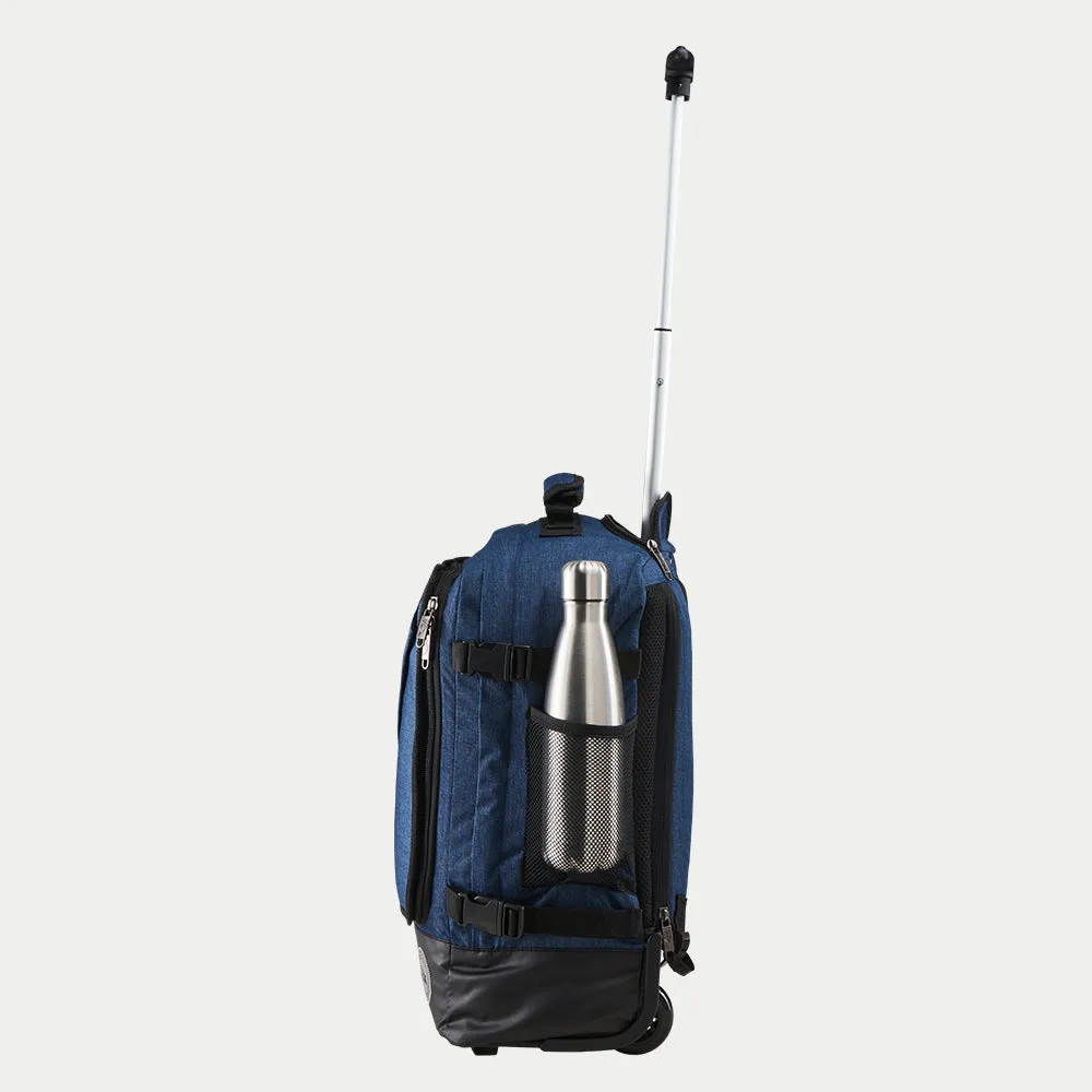 Greenwich 30L Hybrid Carry On Backpack with Trolley - 45x36x20 cm