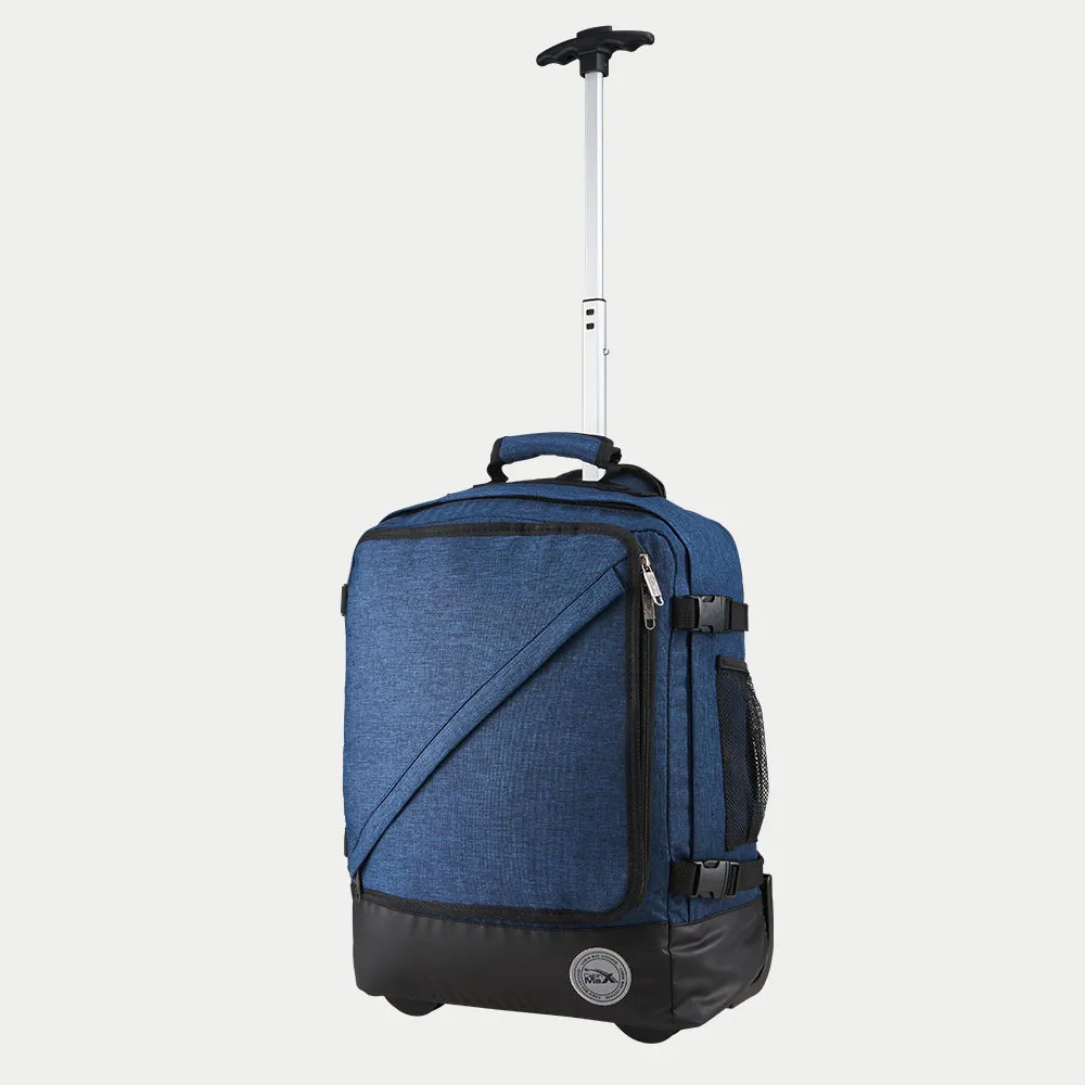Greenwich 30L Hybrid Carry On Backpack with Trolley - 45x36x20 cm