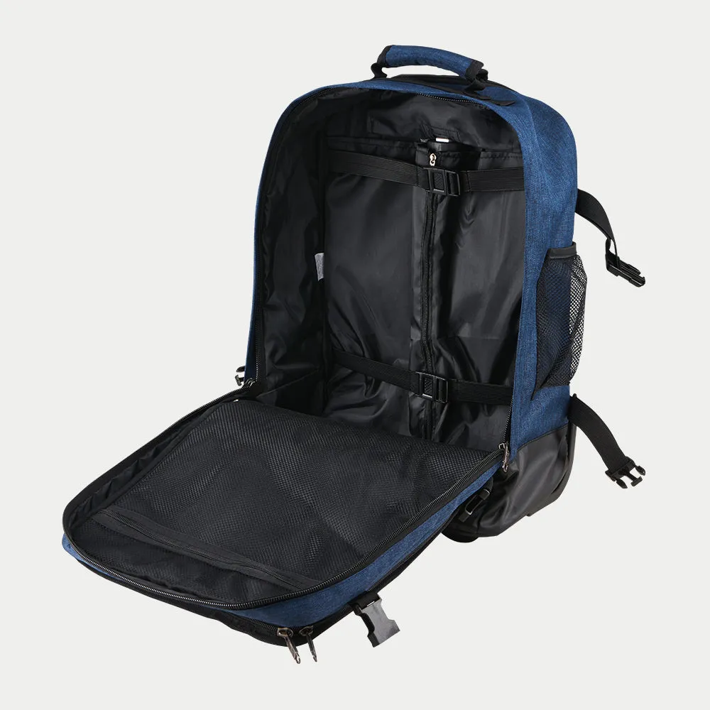Greenwich 30L Hybrid Carry On Backpack with Trolley - 45x36x20 cm