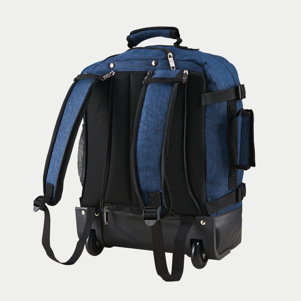Greenwich 30L Hybrid Carry On Backpack with Trolley - 45x36x20 cm