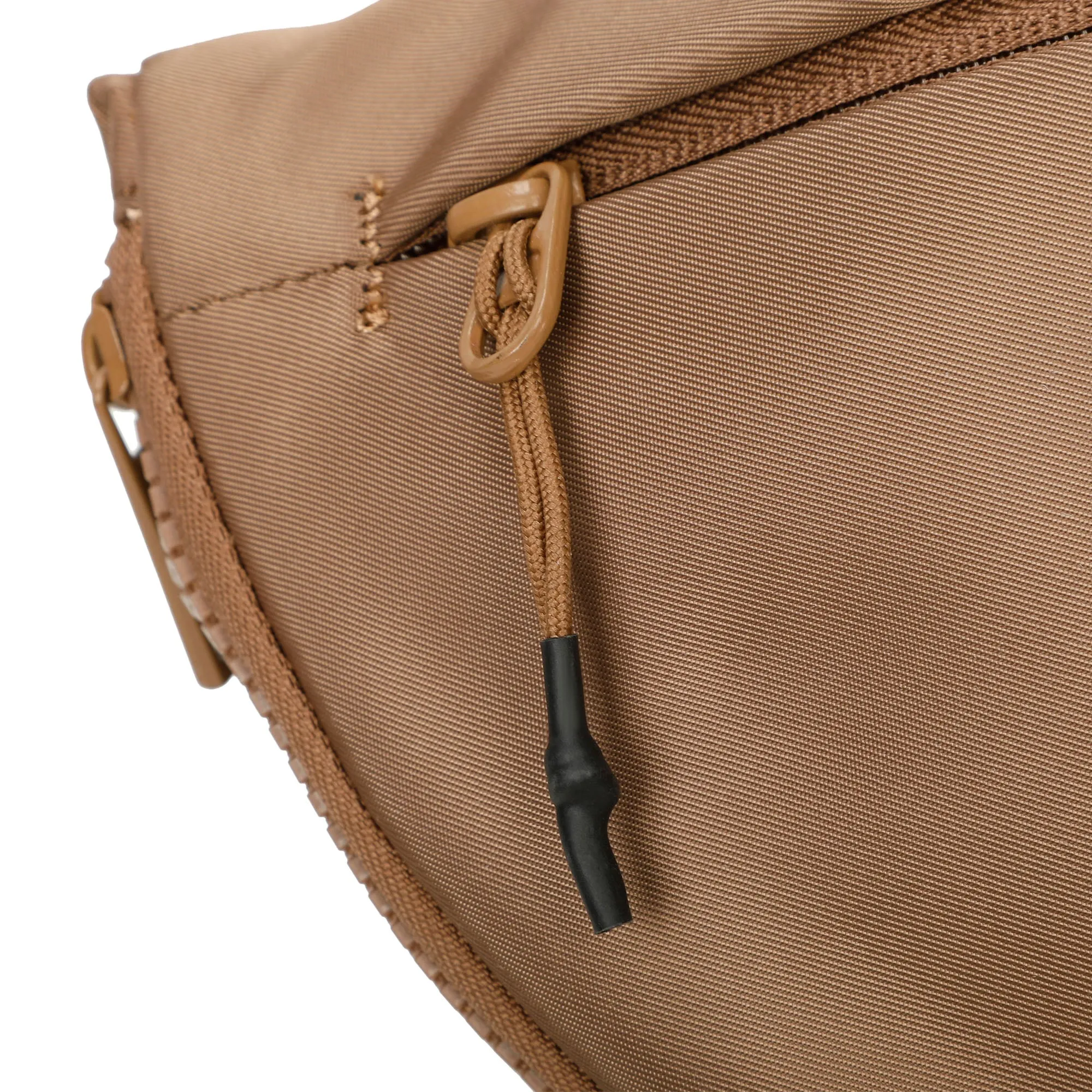 Hailey's Large Half Circle Nylon Bum Fanny Bag - Light Grey