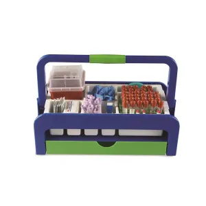 Heathrow Scientific 2200A Droplet Blood Collection Tray Kit A, Blue/Green