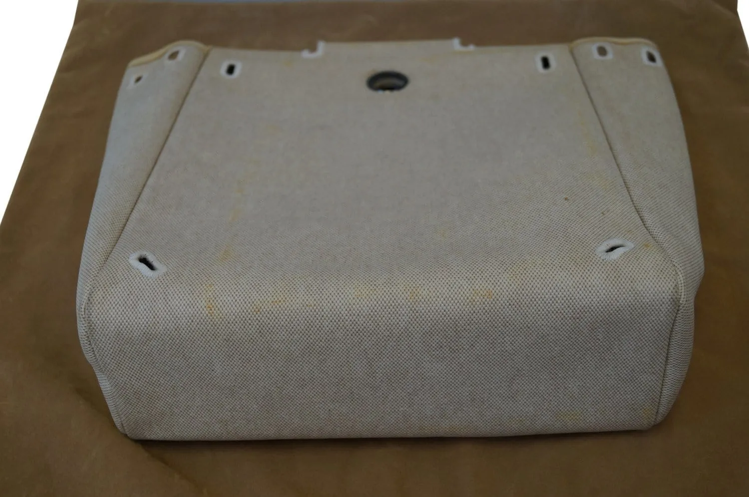 Hermes 30cm Natural Toile and Leather 2-in-1 Herbag PM Backpack Bag - Final Call