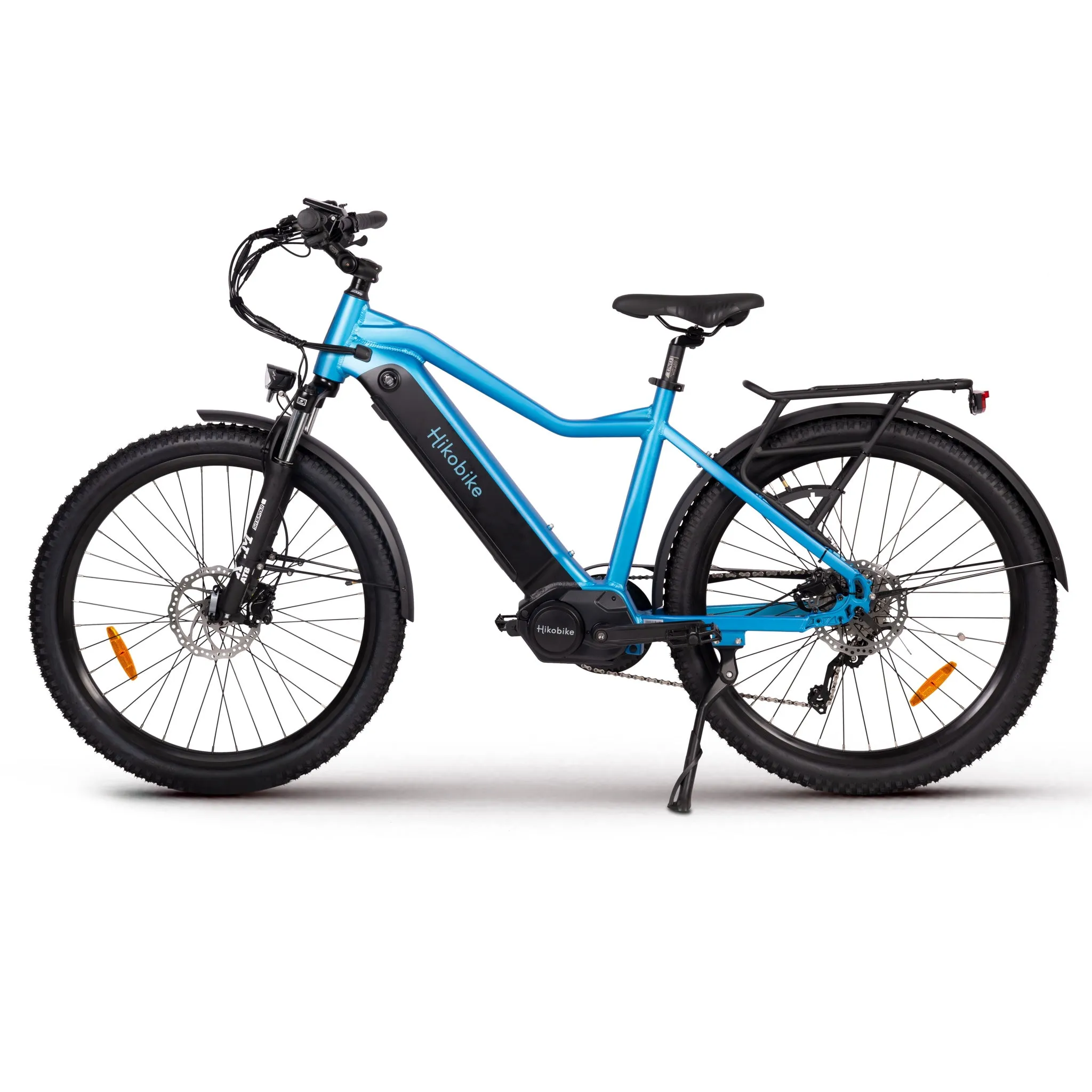 Hiko Ascent Electric Bike 672Wh Battery Blue