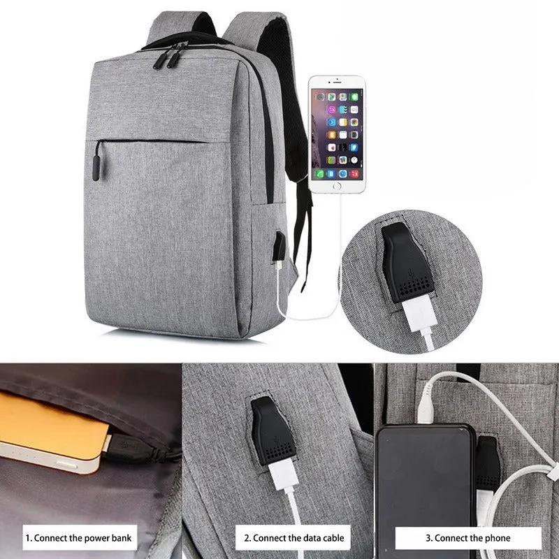 Homemari Series 5 Waterproof USB Laptop Backpack