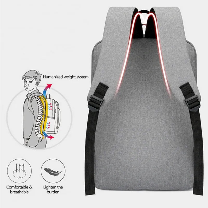 Homemari Series 5 Waterproof USB Laptop Backpack