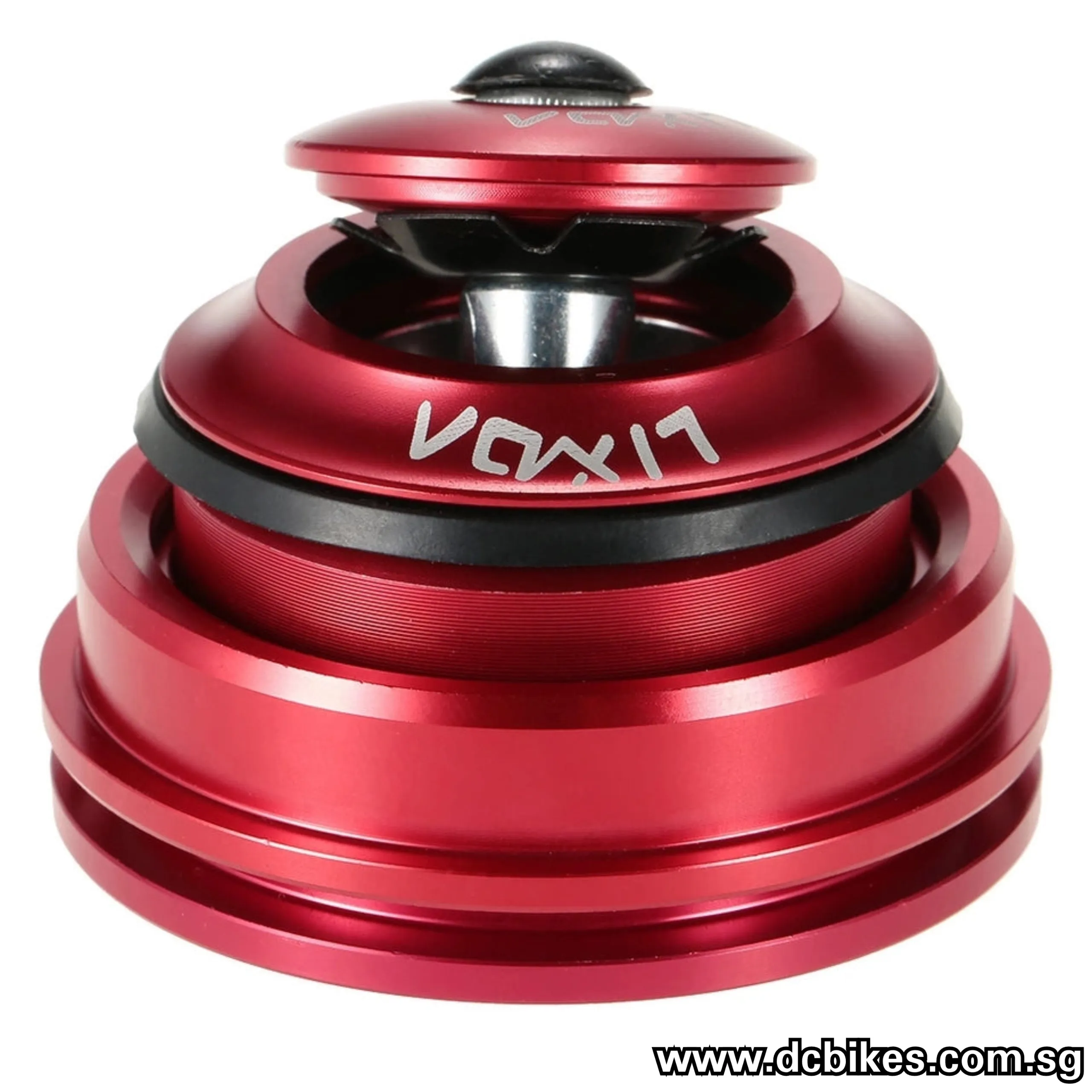 Integrated Top Bearing 41.8mm-56mm Tapered Headset   2 Sealed Bearings CNC Aluminum