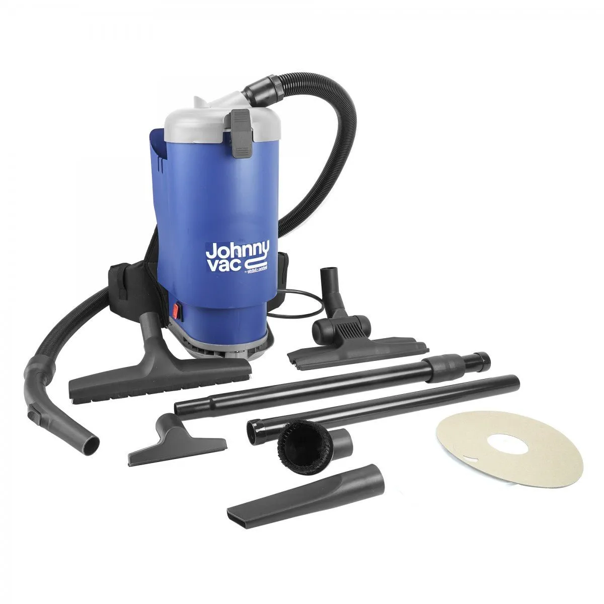 Johnny Vac / Ghibli Lightweight Commercial Backpack Vacuum With HEPA Filtration