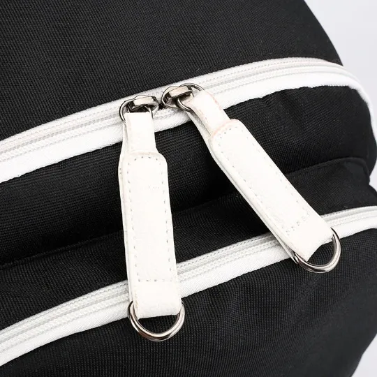 JoJo's Bizarre Adventure Jotaro Kujo Anime Backpack / School Bag / Travel Bag / Laptop Bag - Black and White