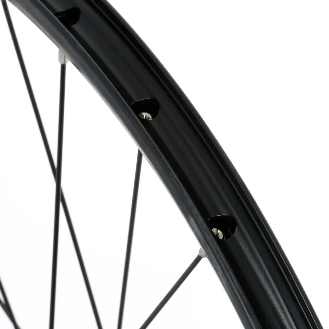 Kids Wheel 24" Front Double Wall Rim Disc - Black