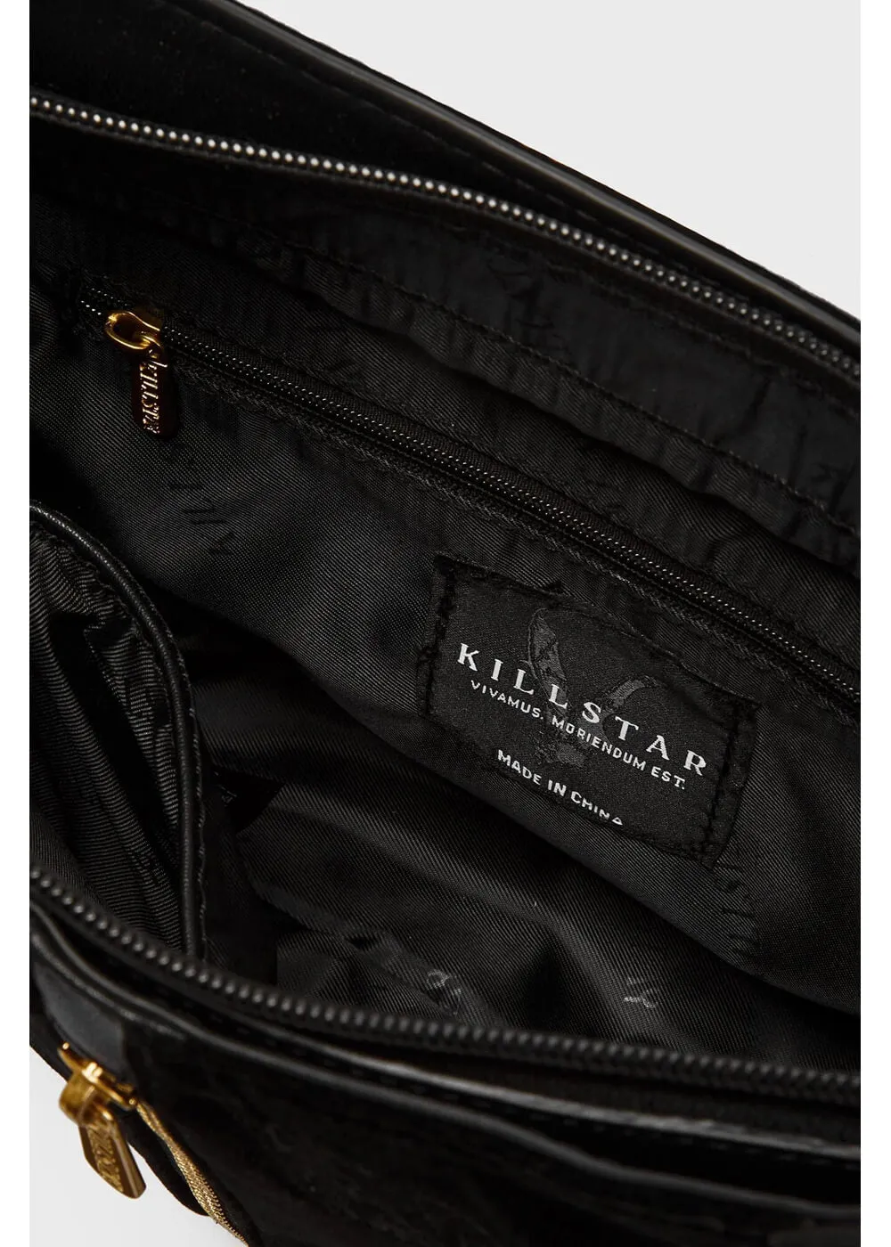 Killstar Adder Snake Bag Black
