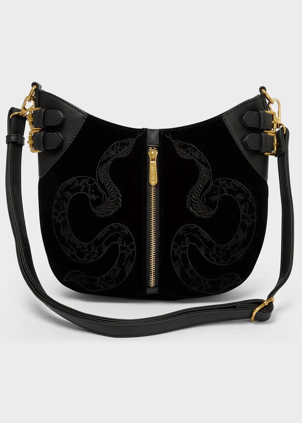 Killstar Adder Snake Bag Black