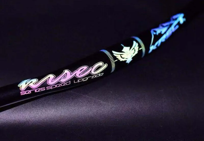 Krsec 760mm Anodized 15mm Rise MTB Handlebar 31.8mm