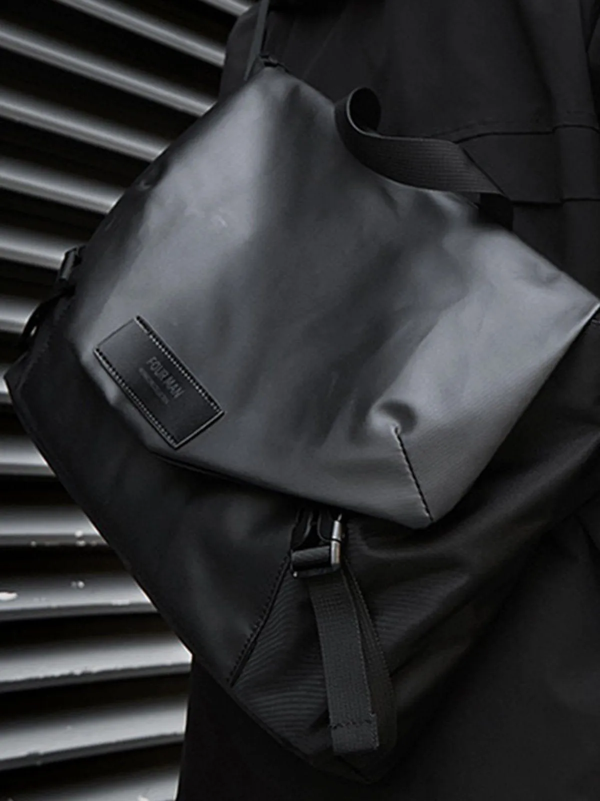 Labelled Messenger Bag