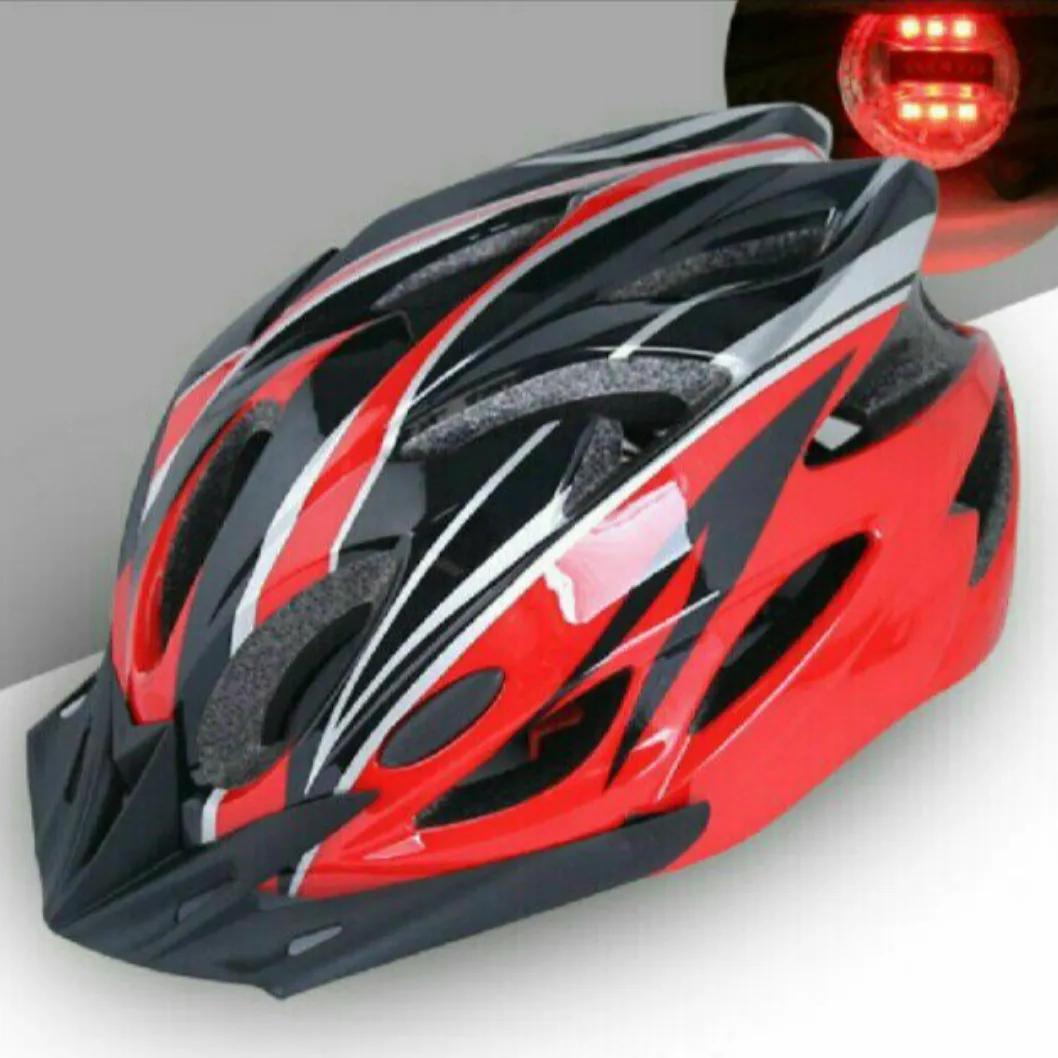 Lightweight Helmet   Integrated Safety Led