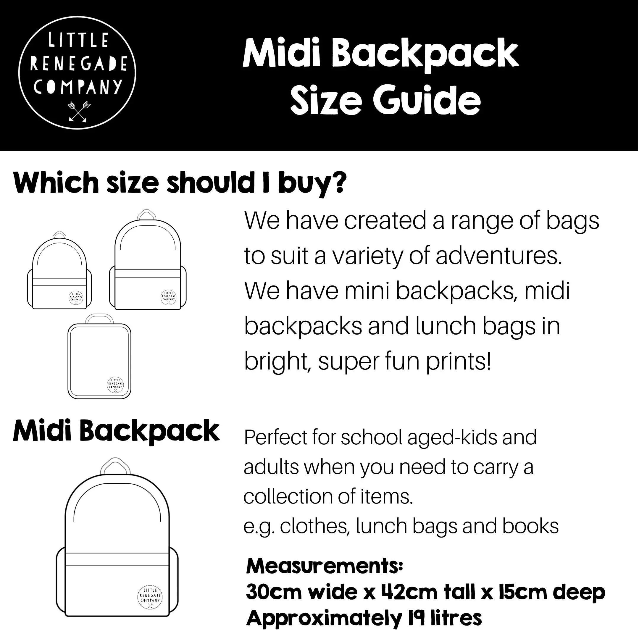 Little Renegade | Pacific Midi Backpack
