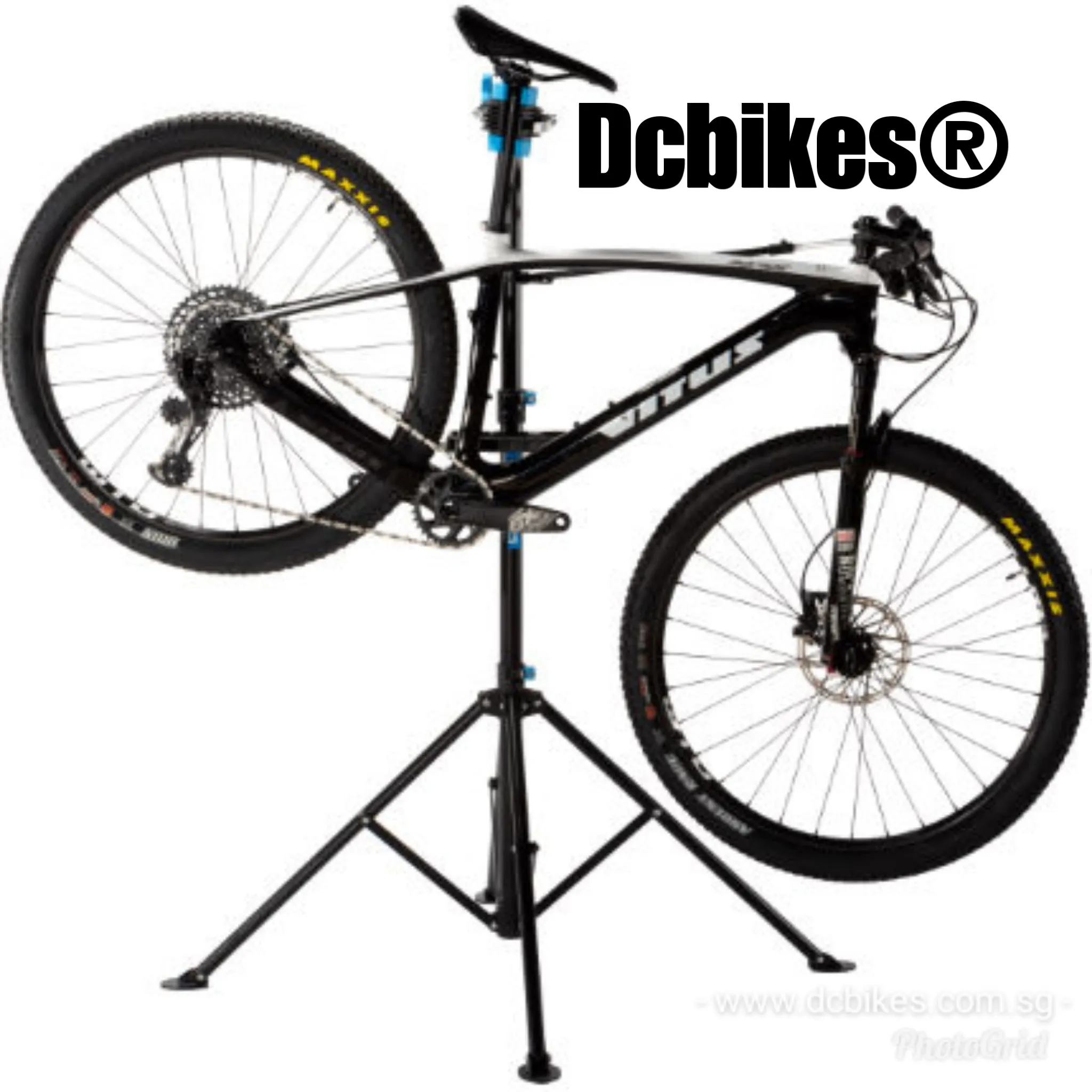 LL Professional Stable MTB Bicycle Folding Repair Bike Rack Stand   Tools Tray