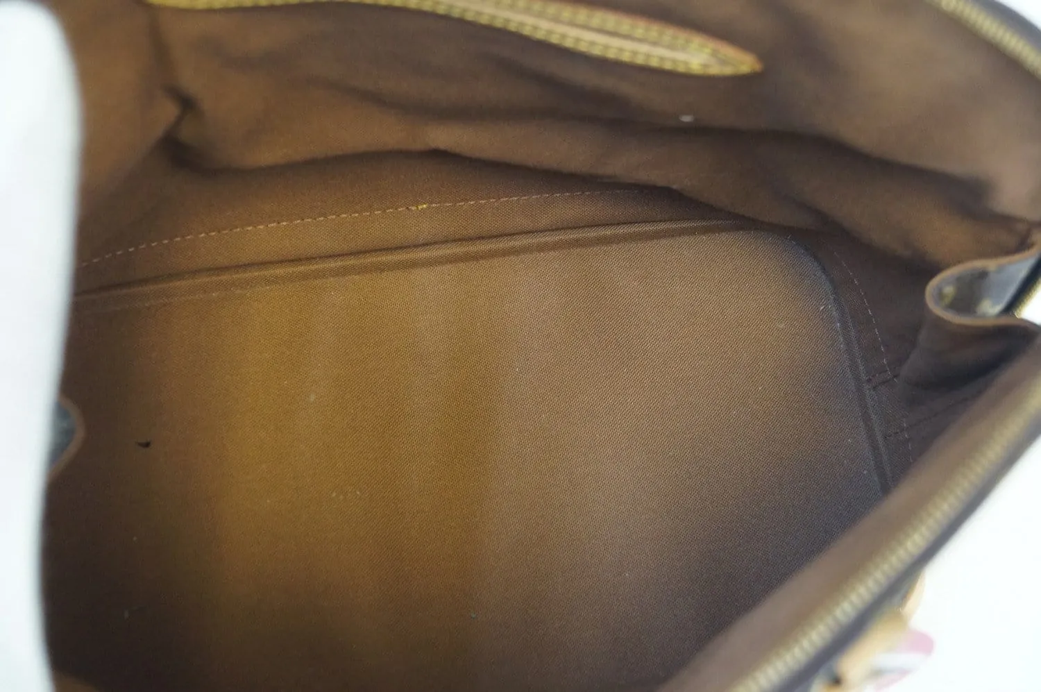 LOUIS VUITTON Alma Monogram Brown with Strap Handbag- Final Call