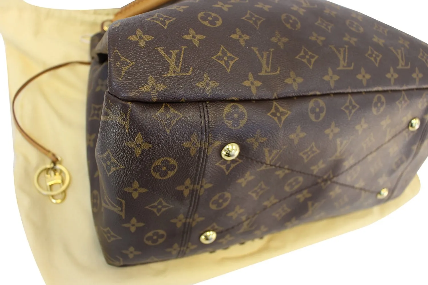 LOUIS VUITTON Artsy Handbag MM Monogram Canvas Tote