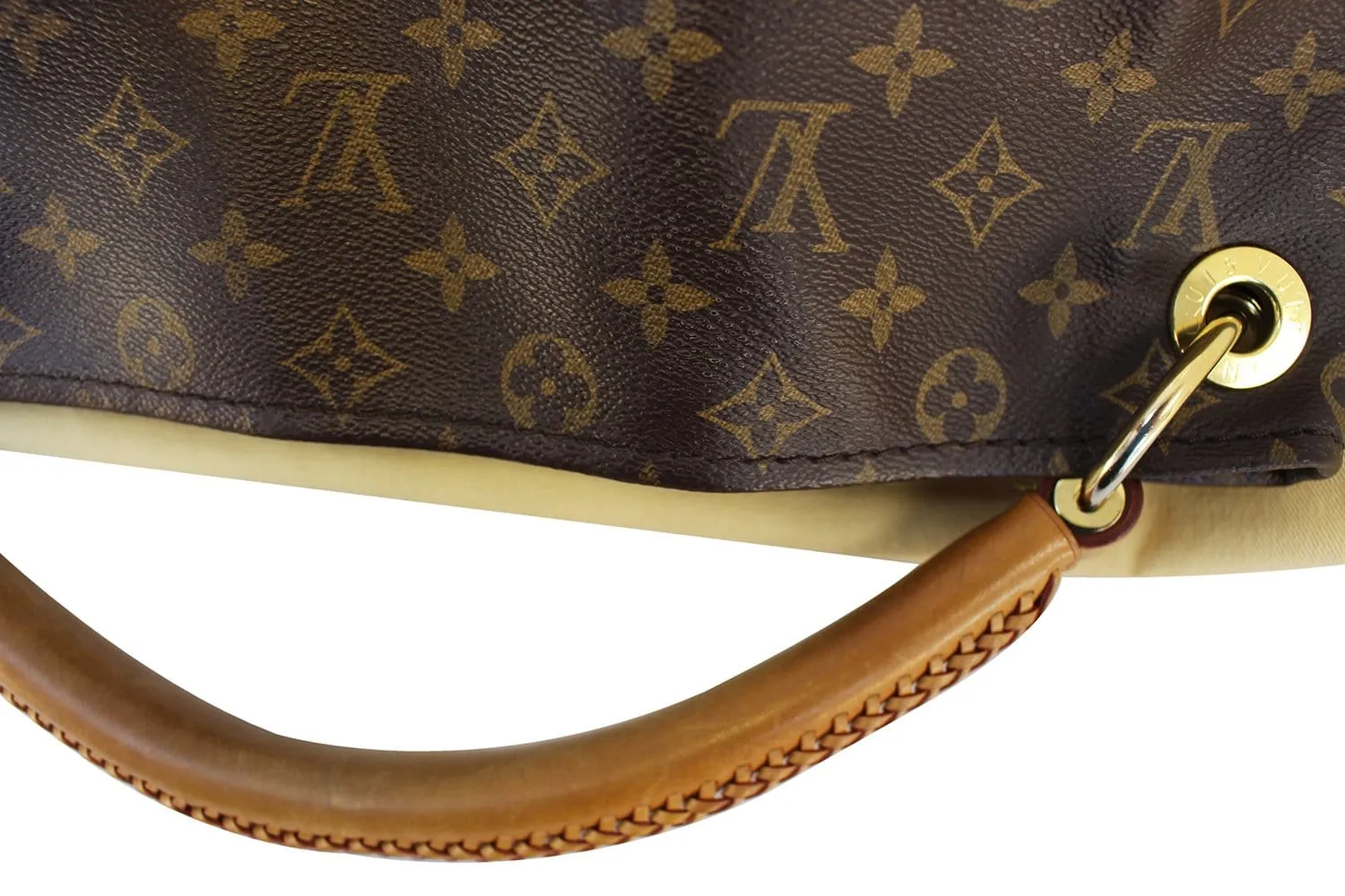LOUIS VUITTON Artsy Handbag MM Monogram Canvas Tote
