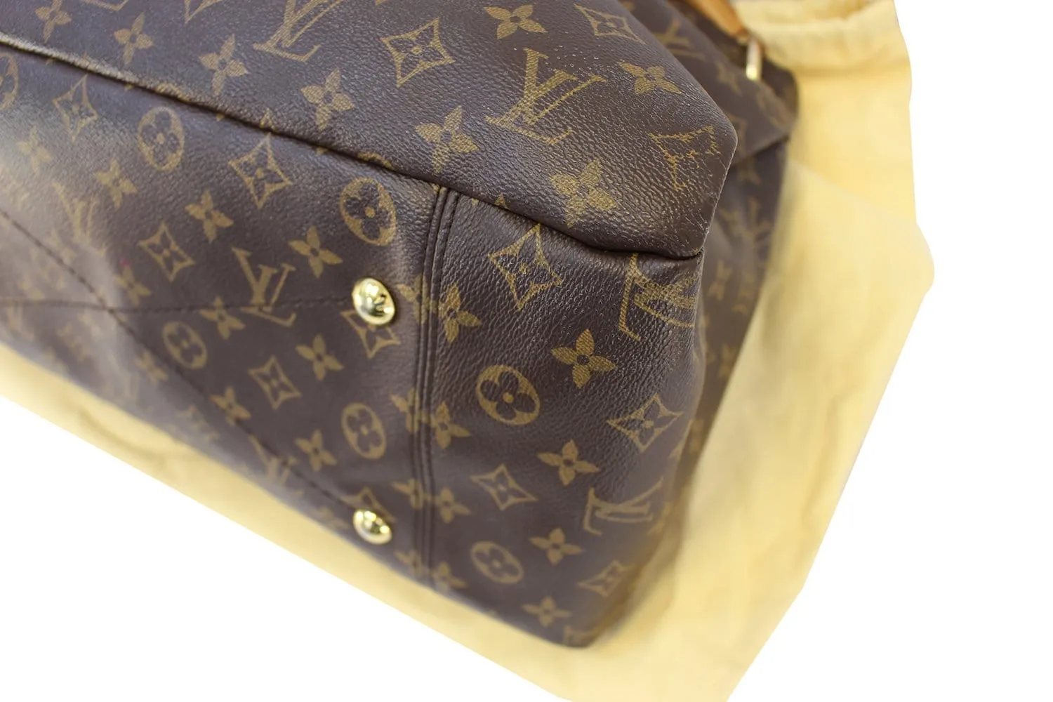 LOUIS VUITTON Artsy Handbag MM Monogram Canvas Tote