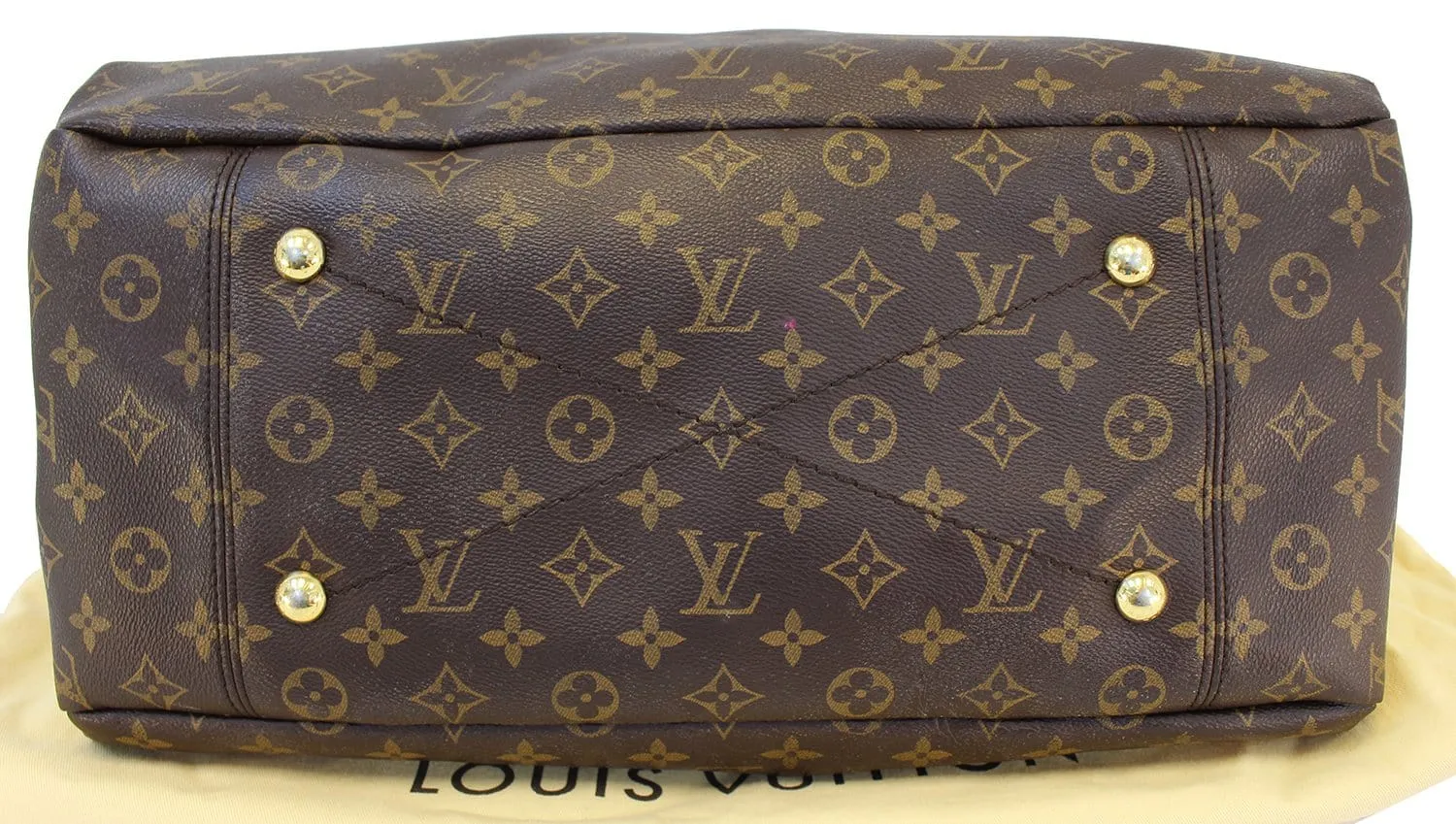 LOUIS VUITTON Artsy Handbag MM Monogram Canvas Tote