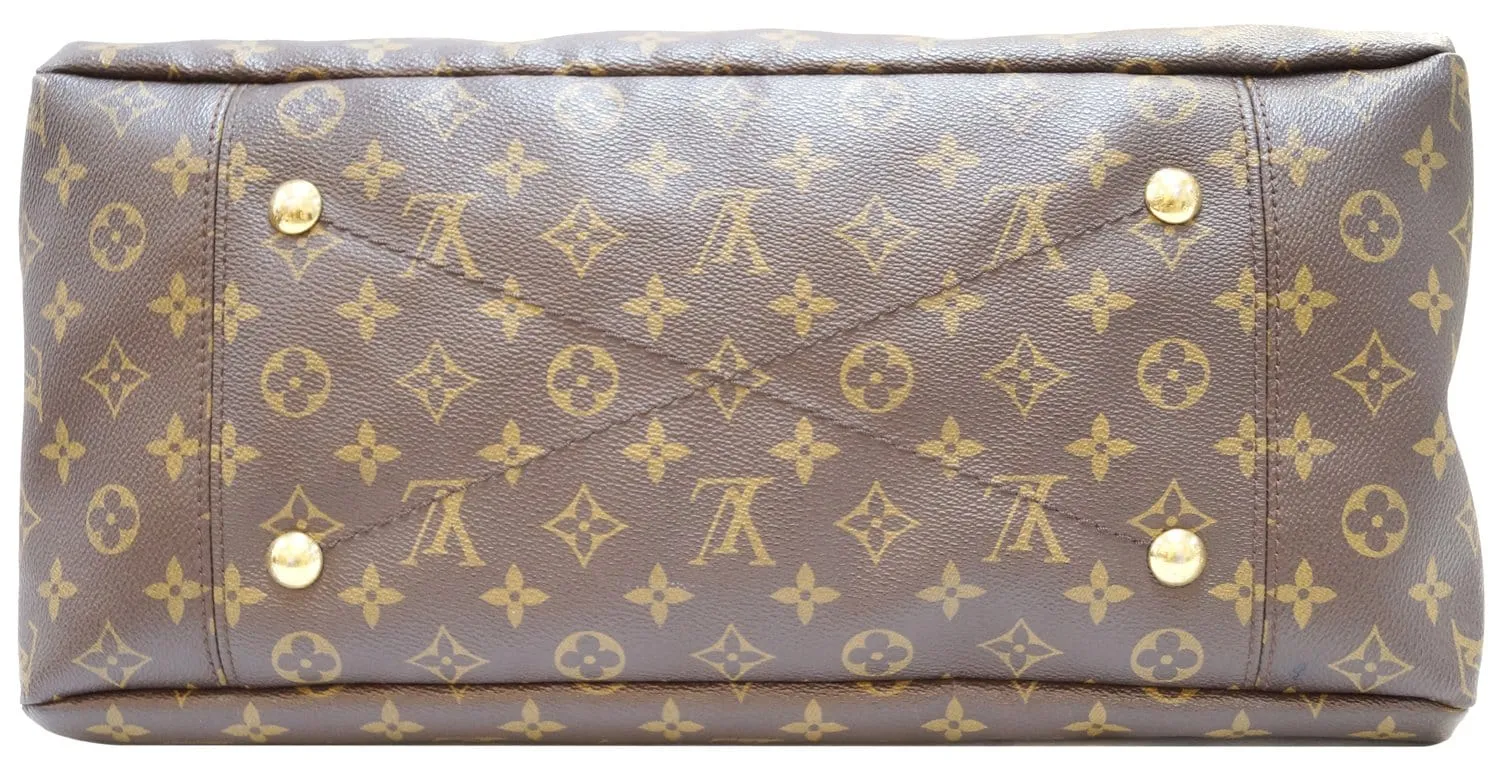 LOUIS VUITTON Artsy MM Monogram Canvas Hobo Shoulder Bag