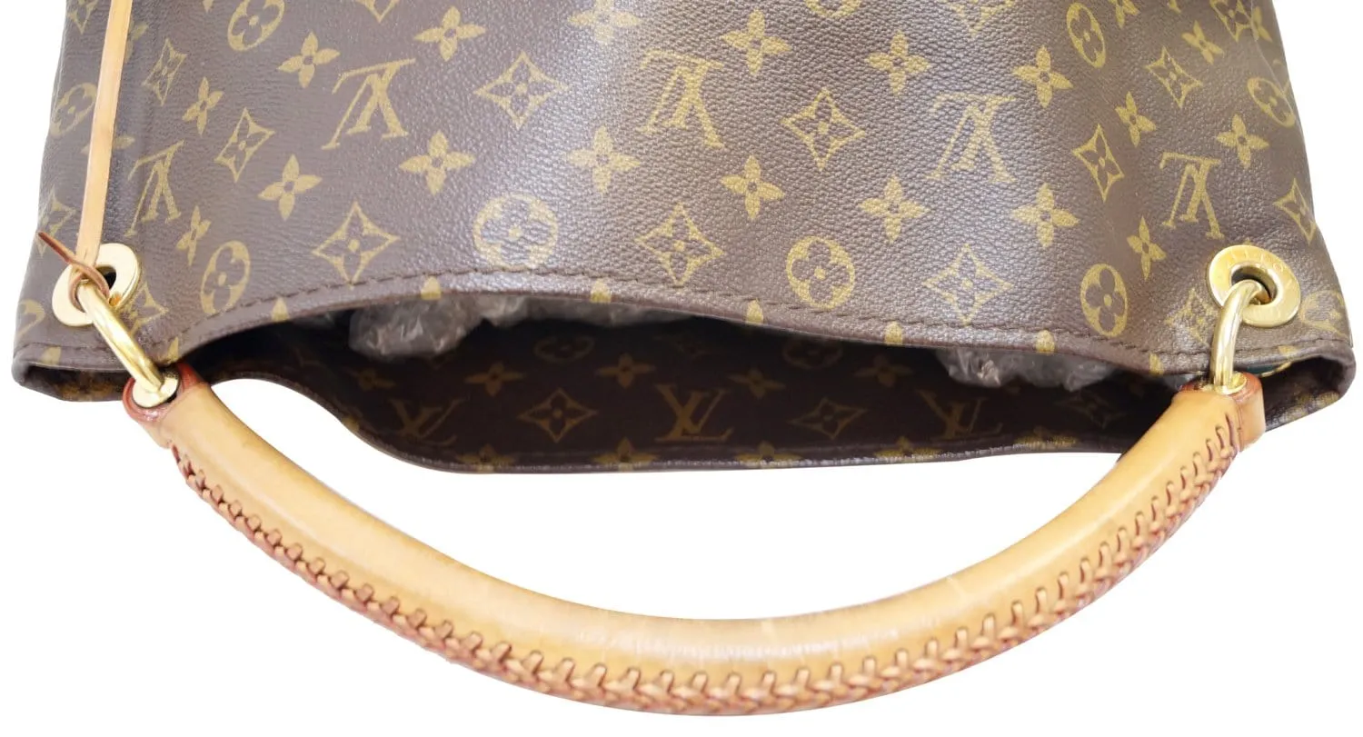 LOUIS VUITTON Artsy MM Monogram Canvas Hobo Shoulder Bag
