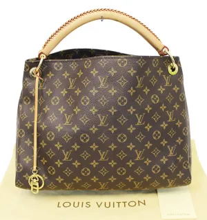 LOUIS VUITTON Artsy MM Monogram Canvas Tote Handbag