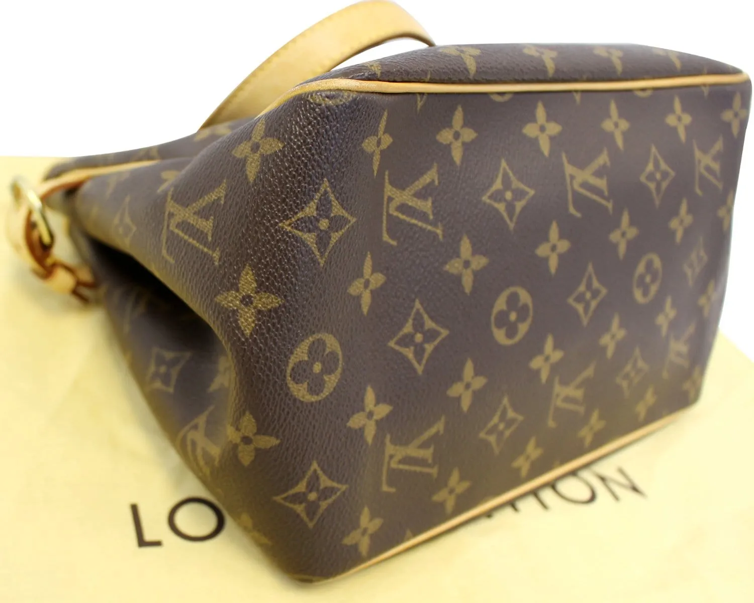 LOUIS VUITTON Batignolles Vertical Monogram Canvas  Tote Handbag