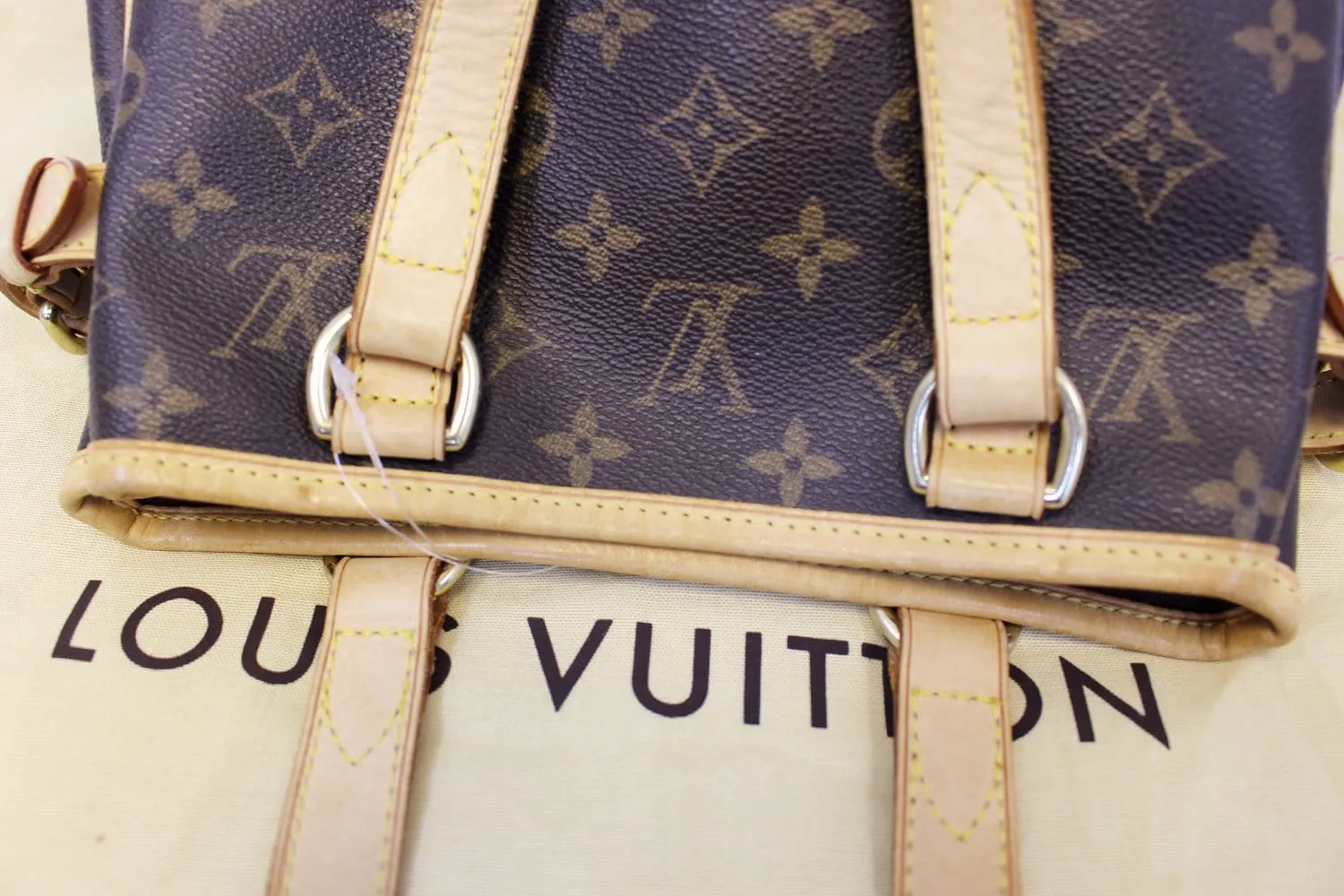 LOUIS VUITTON Batignolles Vertical Monogram Canvas  Tote Handbag