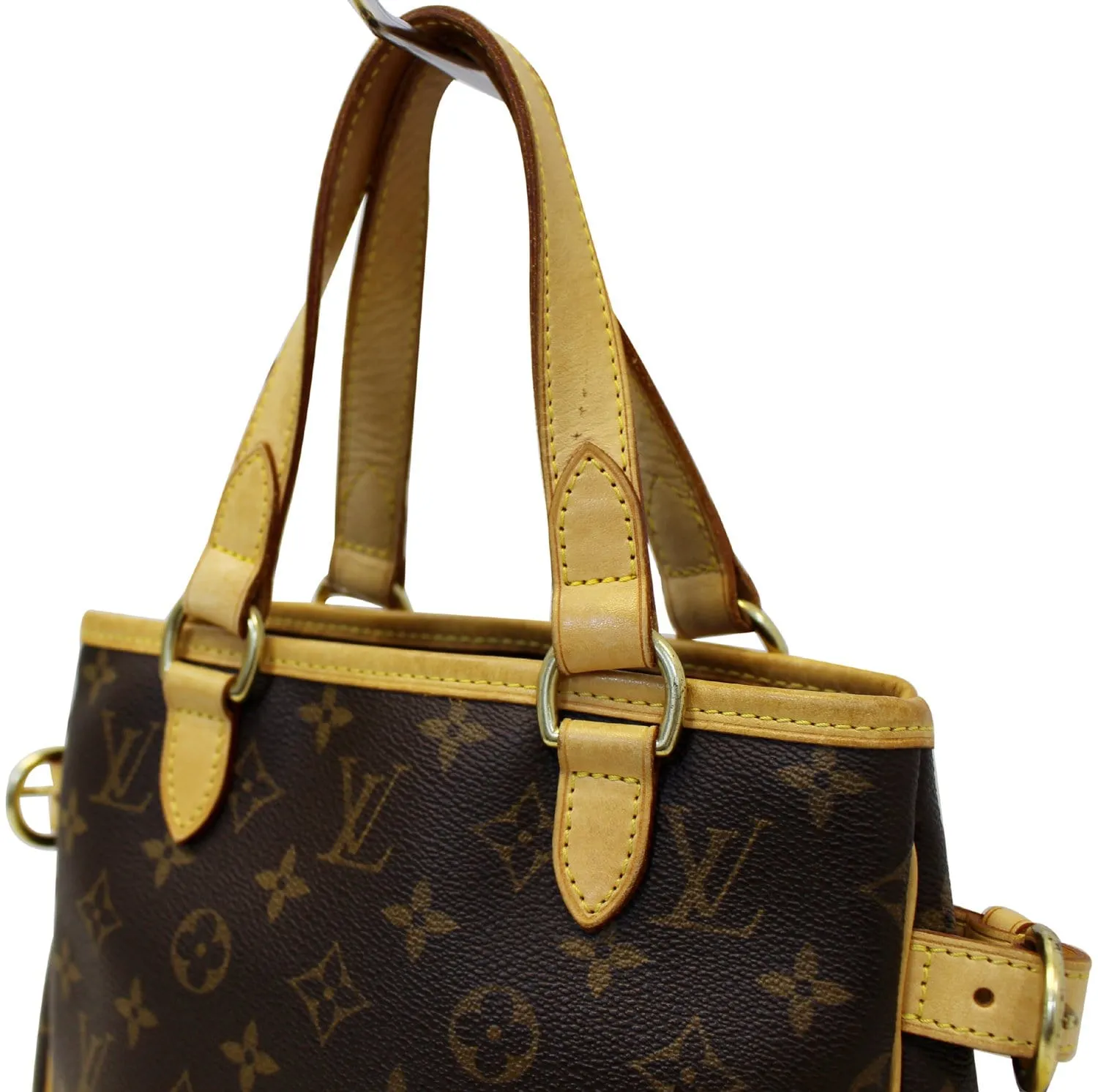 LOUIS VUITTON Batignolles Vertical Monogram Canvas  Tote Handbag