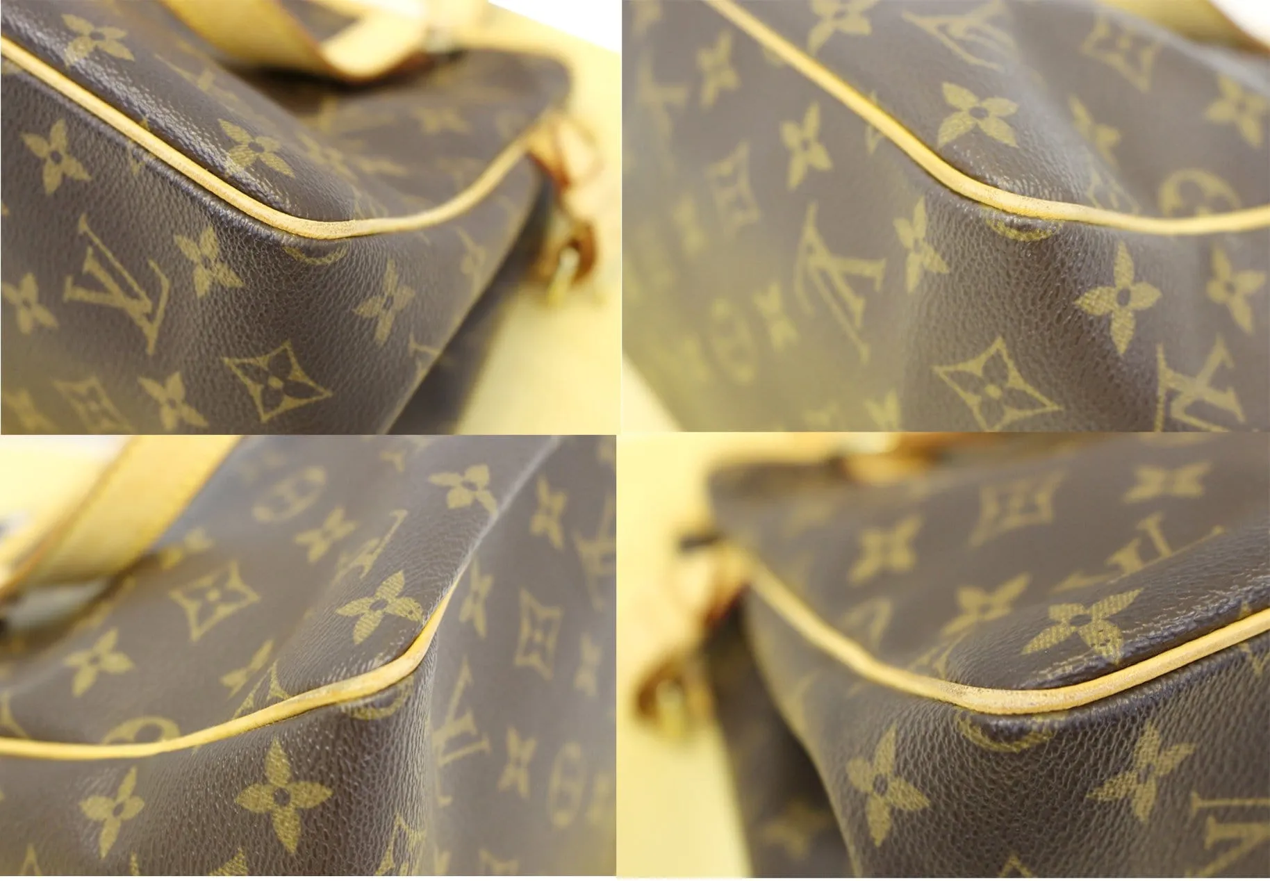 LOUIS VUITTON Batignolles Vertical Monogram Canvas  Tote Handbag