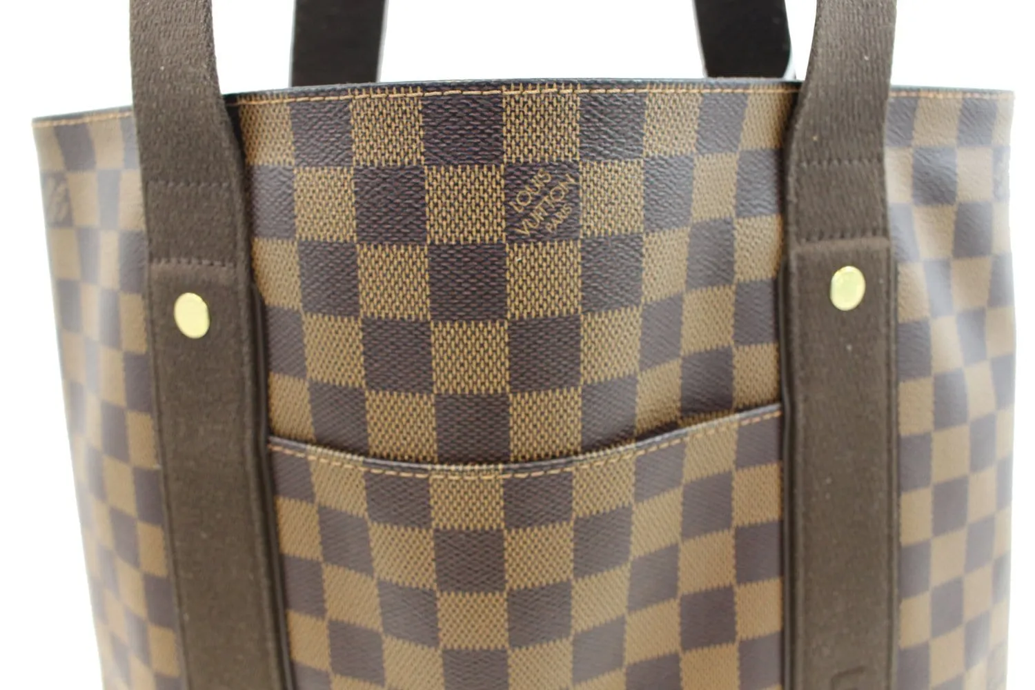 LOUIS VUITTON Cabas Beaubourg Damier Ebene Tote Bag