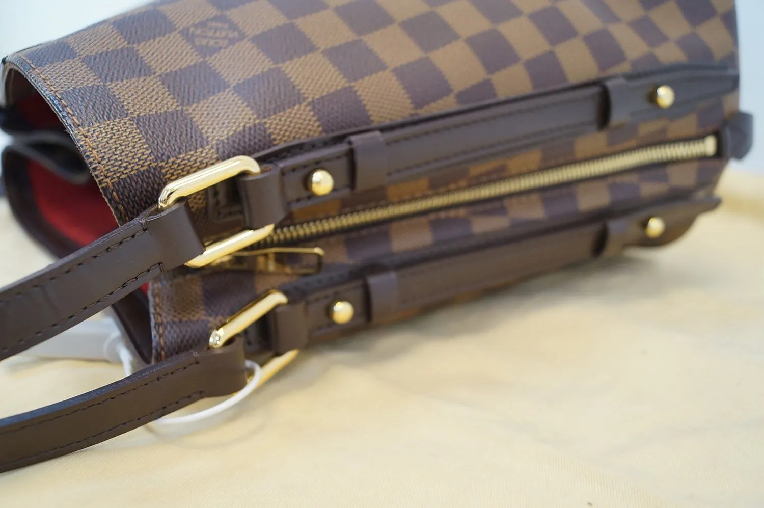 LOUIS VUITTON Cabas Rivington Damier Ebene  Shoulder Bag