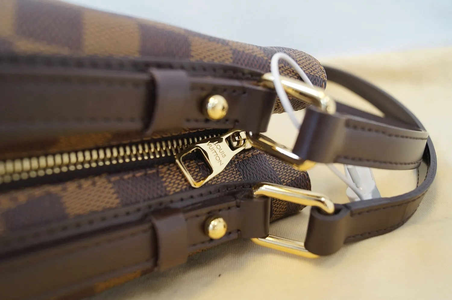 LOUIS VUITTON Cabas Rivington Damier Ebene  Shoulder Bag