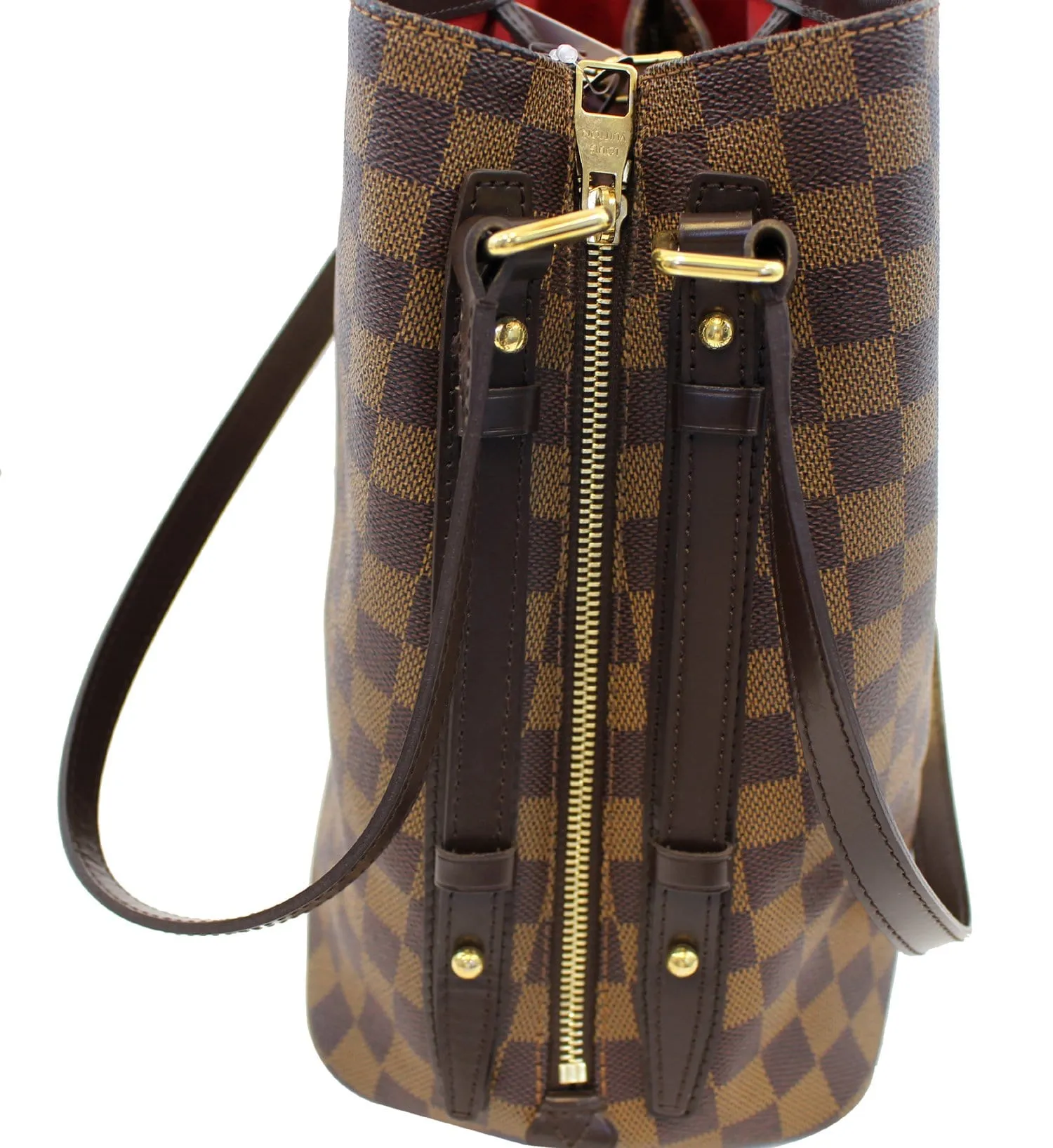LOUIS VUITTON Cabas Rivington Damier Ebene  Shoulder Bag