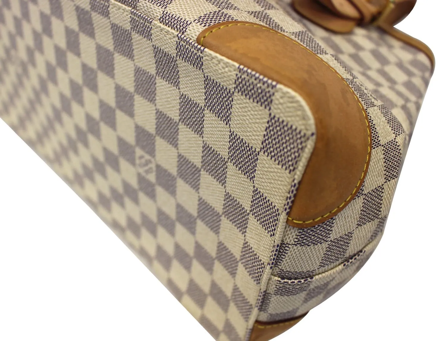 LOUIS VUITTON Damier Azur Hampstead MM Shoulder Bag
