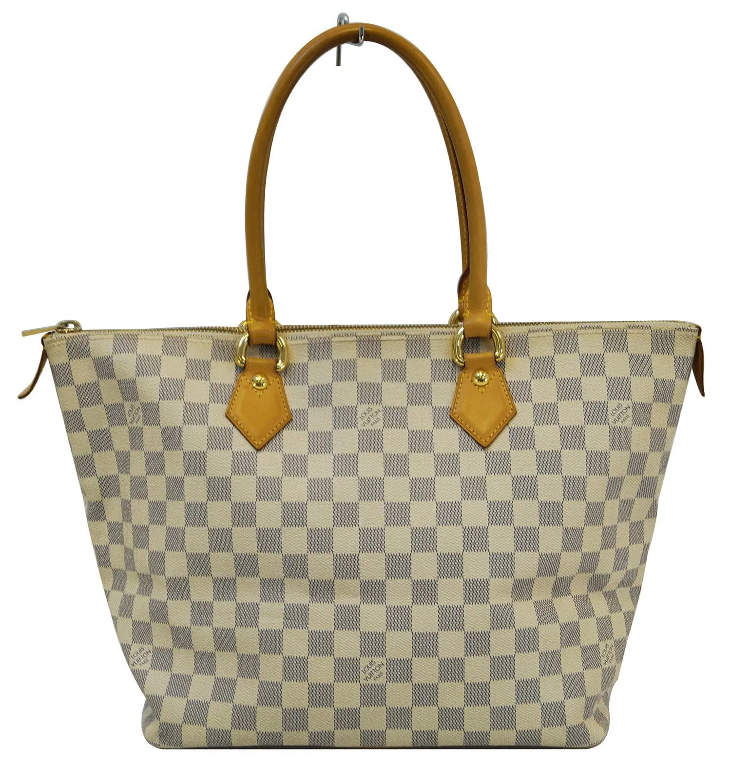 LOUIS VUITTON Damier Azur Saleya MM Shoulder Handbag - Final Call