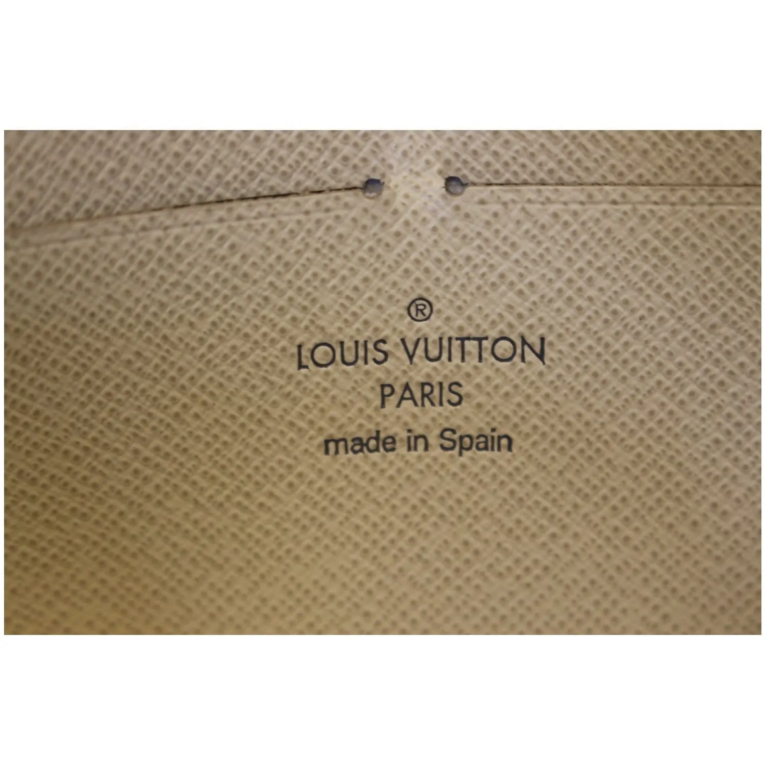 LOUIS VUITTON Damier Azur Zippy Zip Around Long Wallet