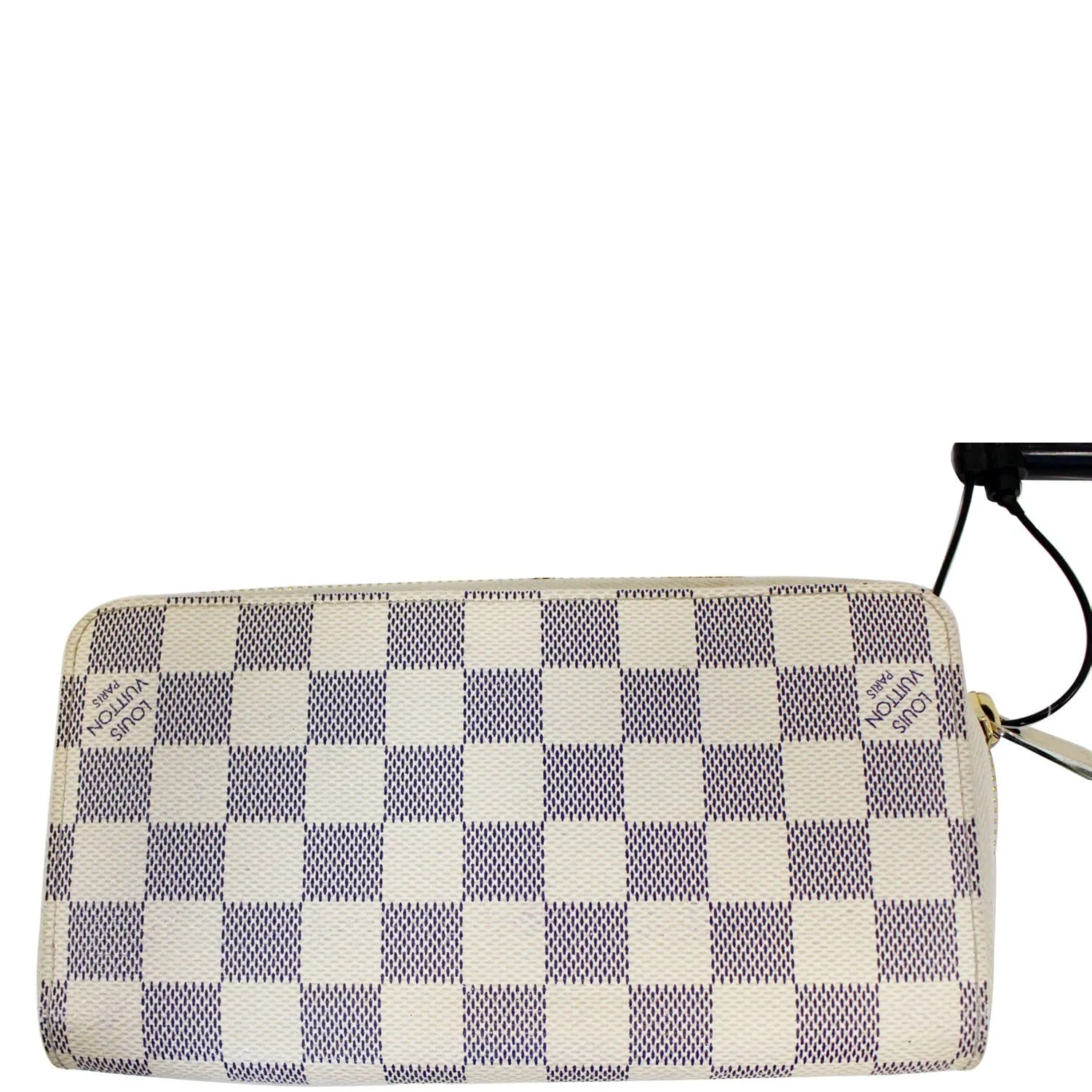 LOUIS VUITTON Damier Azur Zippy Zip Around Long Wallet