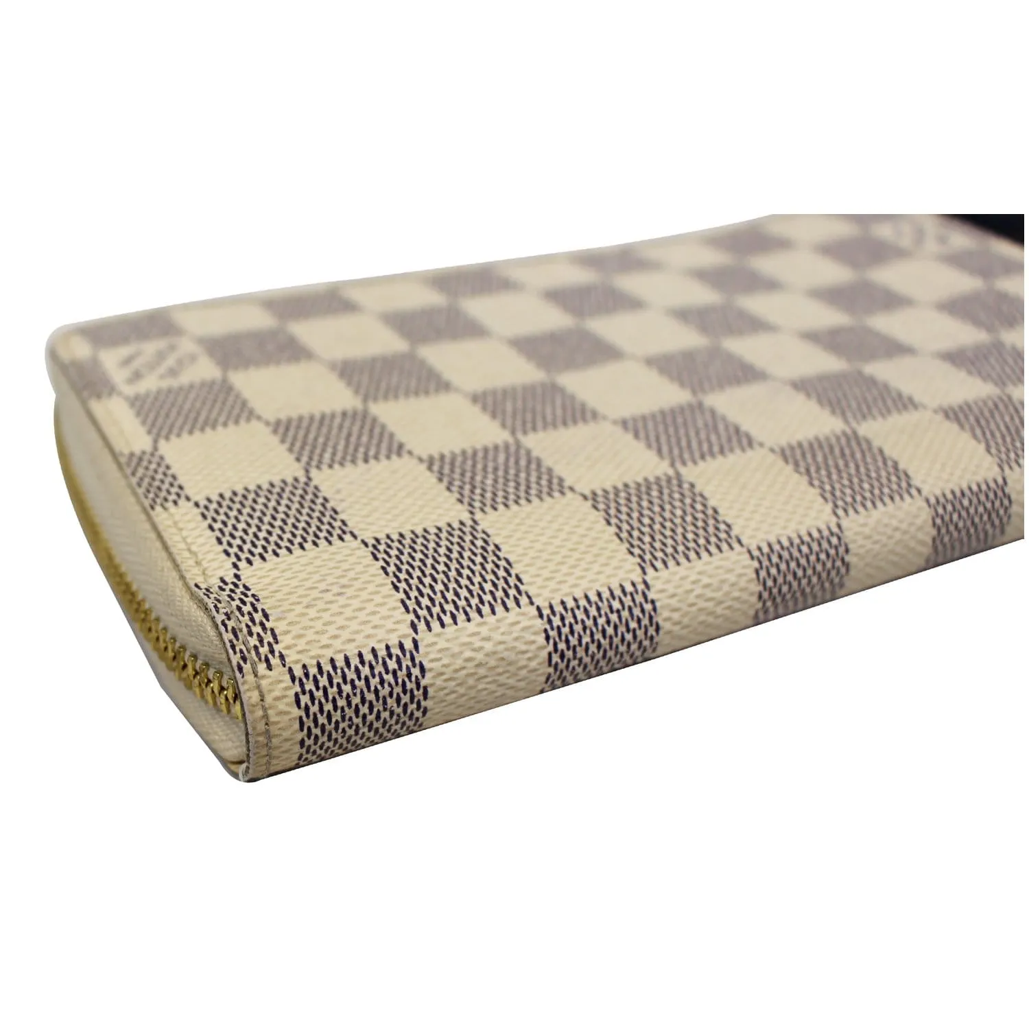 LOUIS VUITTON Damier Azur Zippy Zip Around Long Wallet