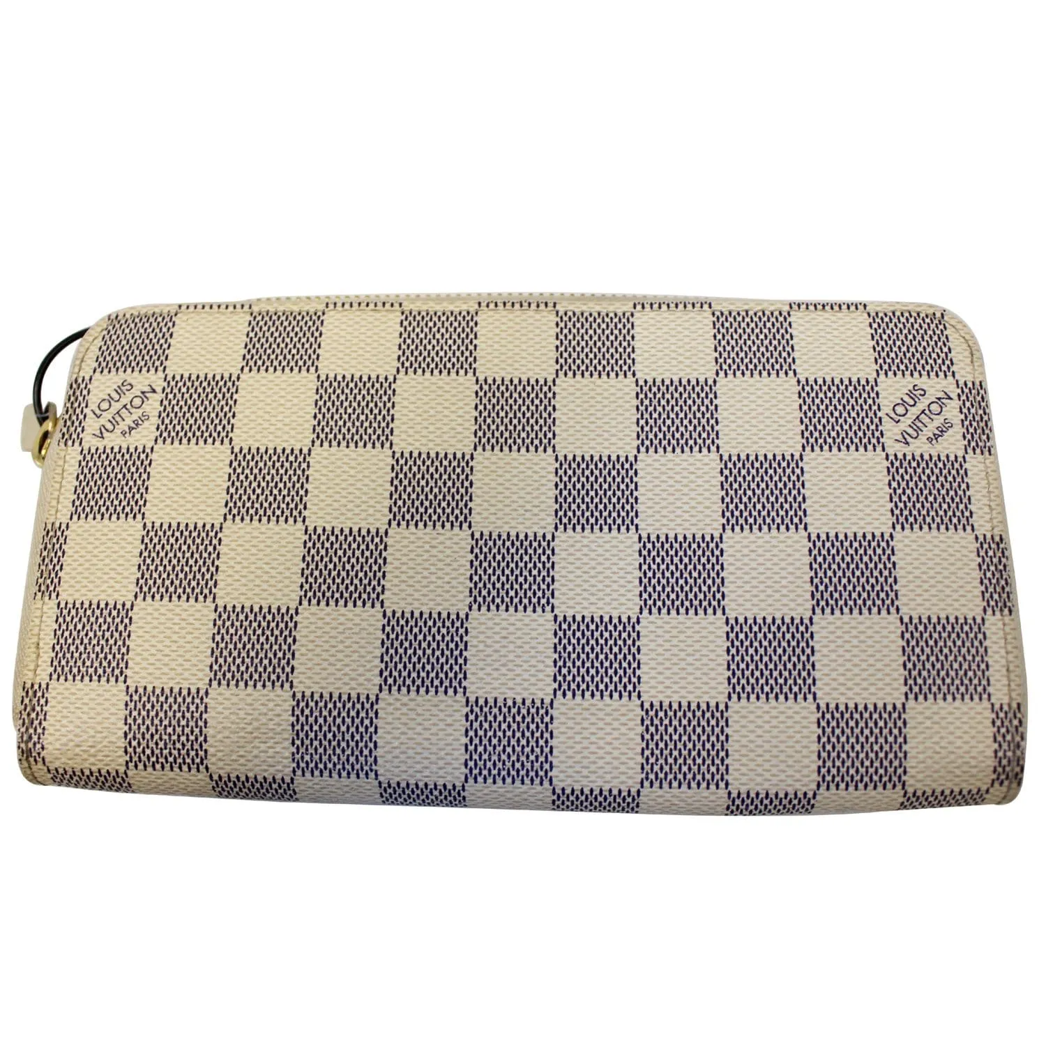LOUIS VUITTON Damier Azur Zippy Zip Around Long Wallet