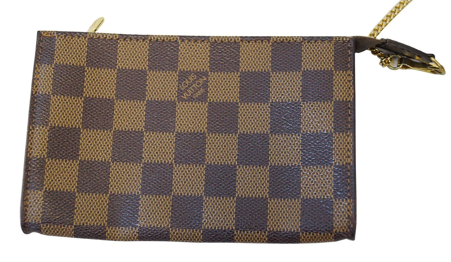 LOUIS VUITTON Damier Ebene Brown Marais Bucket Bag