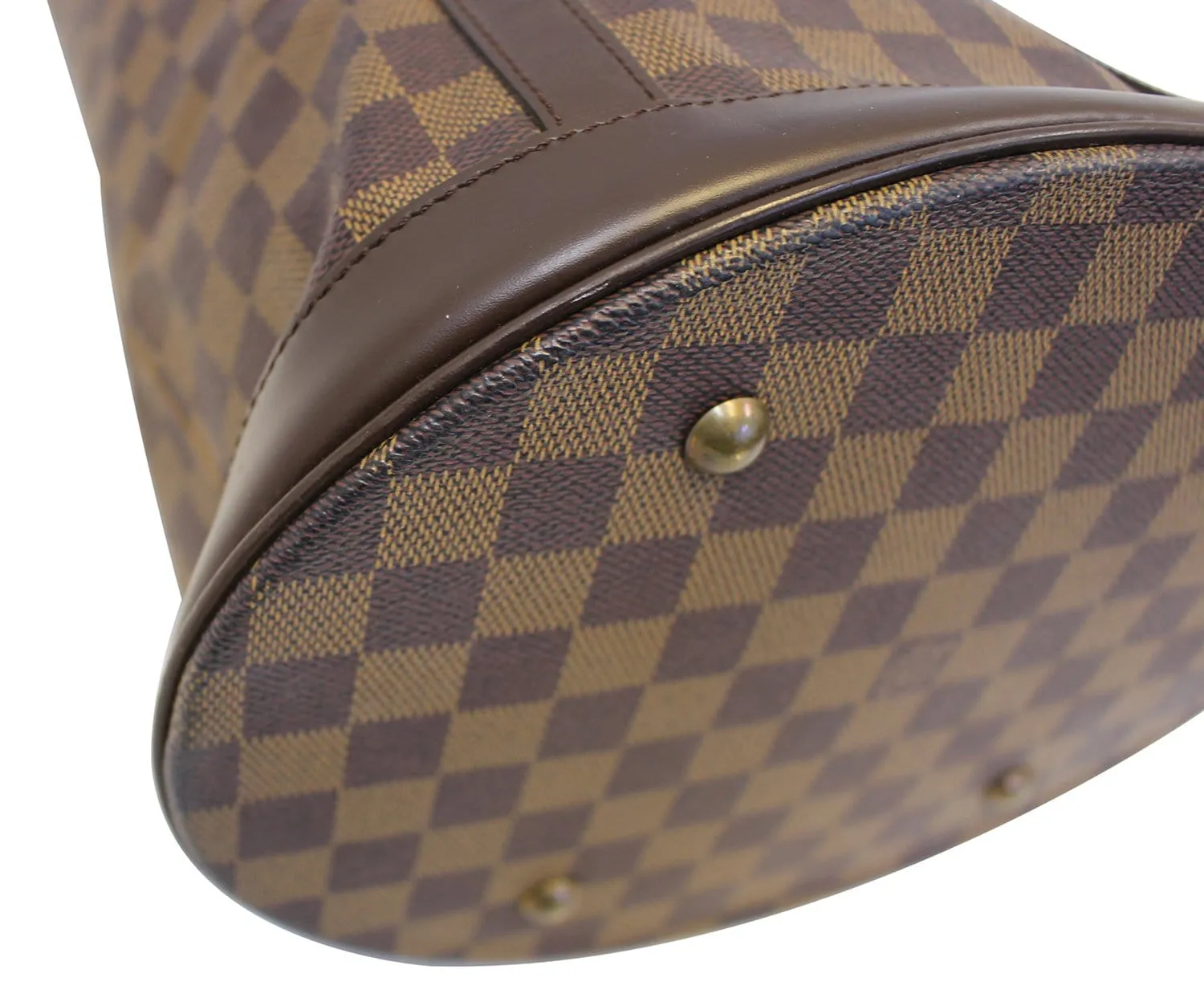 LOUIS VUITTON Damier Ebene Bucket Large Special Order Shoulder Bag