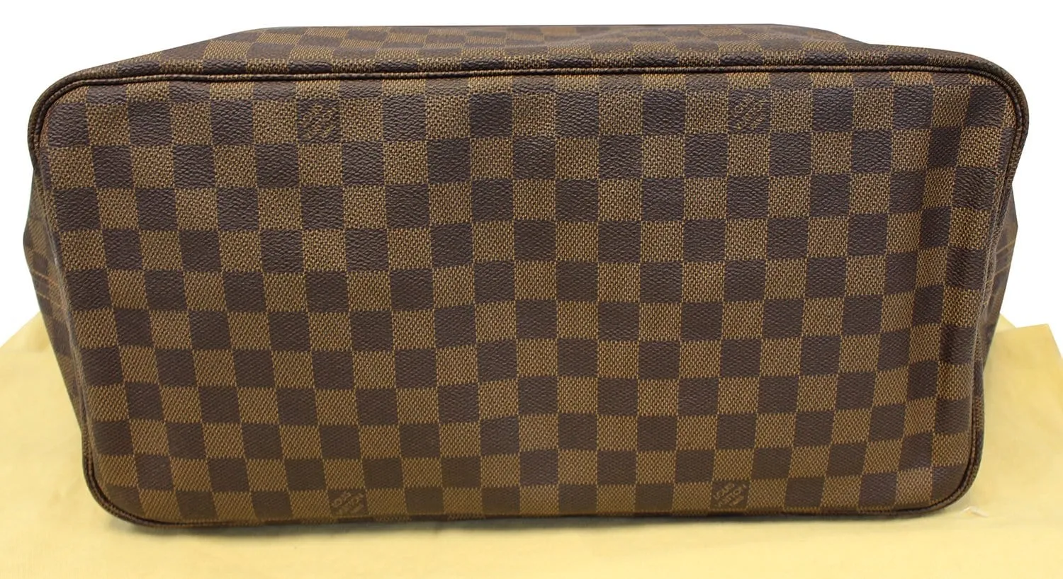 LOUIS VUITTON Damier Ebene Neverfull GM Brown Tote Bag