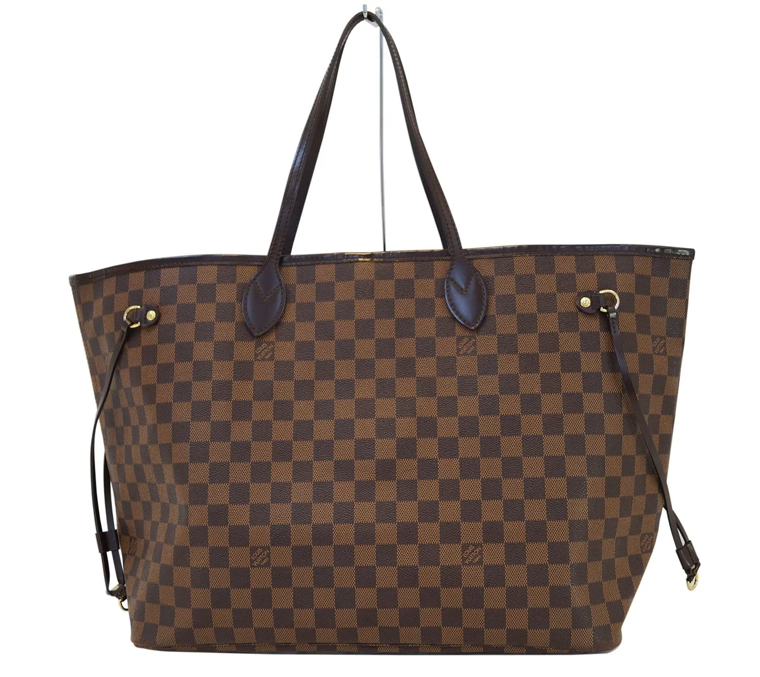 LOUIS VUITTON Damier Ebene Neverfull GM Shoulder Bag