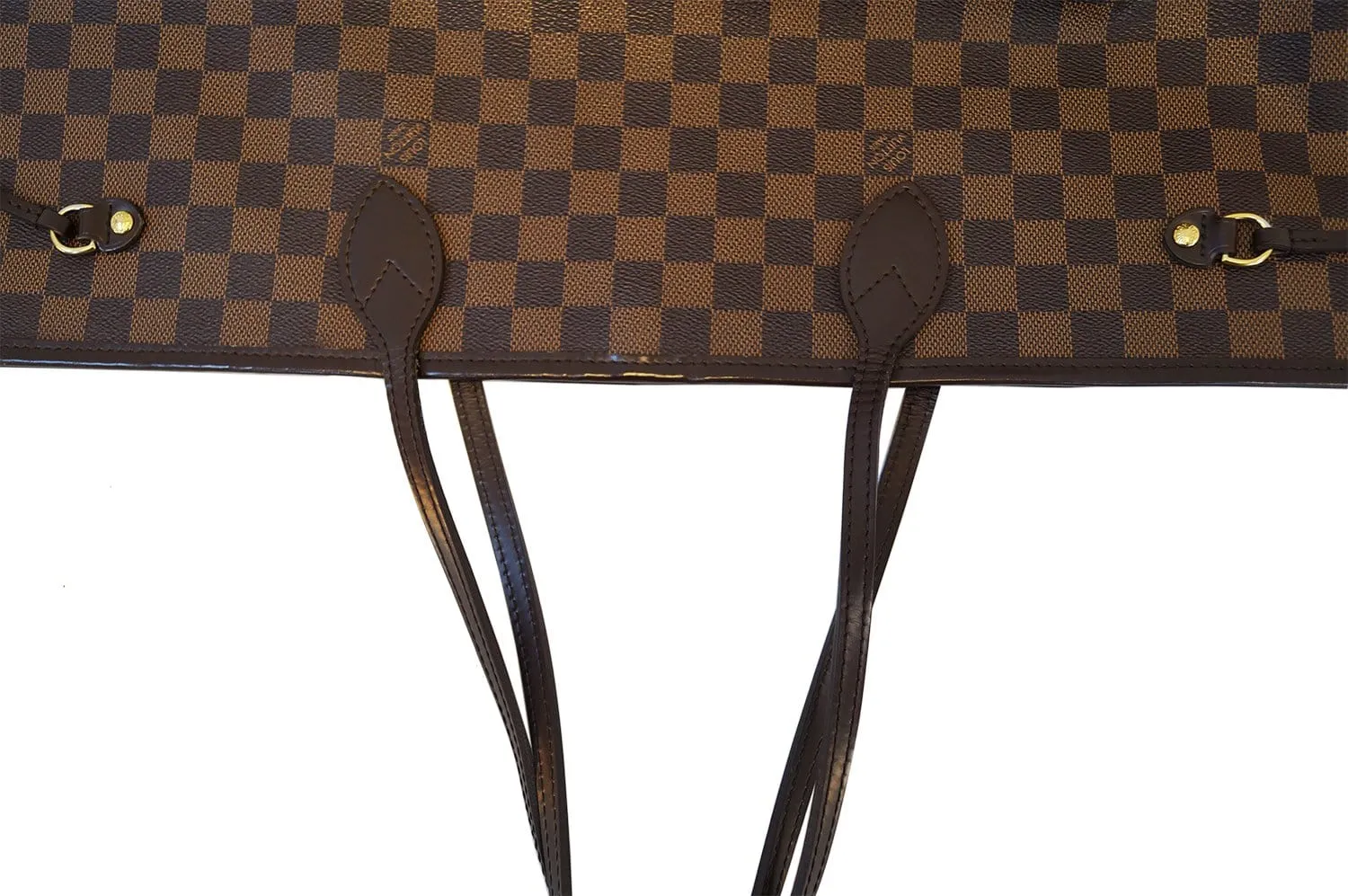LOUIS VUITTON Damier Ebene Neverfull GM Shoulder Bag